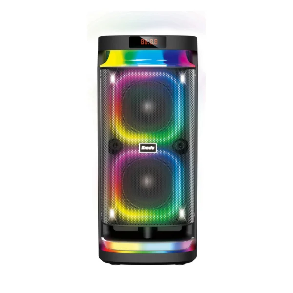Brodu BTS-1989 Bluetooth Party Box 22″ Speaker With 2 Microphone