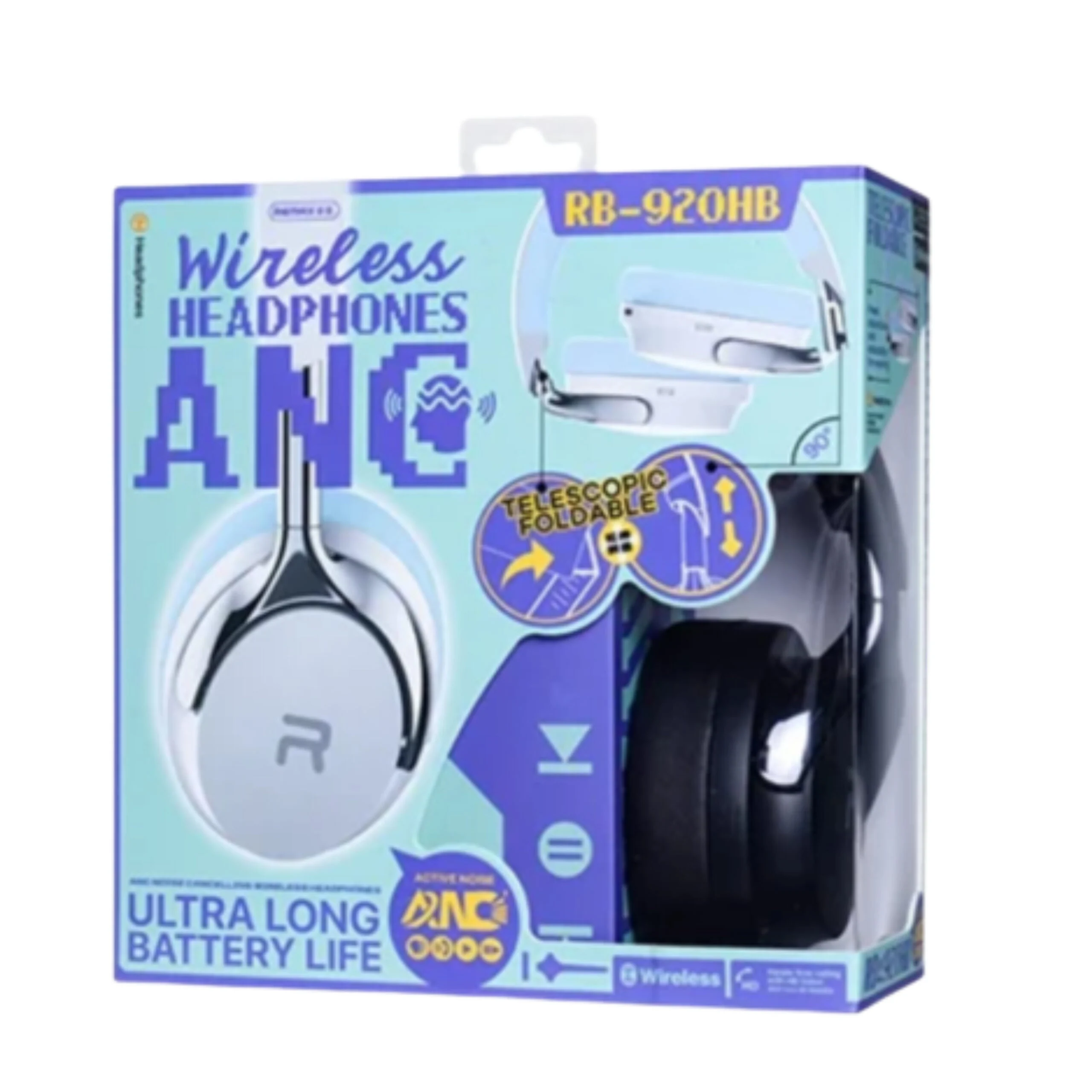 Remax ANC Wireless Headphone RB-920HB - Image 3